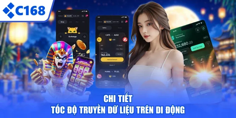 Chi tiết tốc độ truyền dữ liệu trên di động