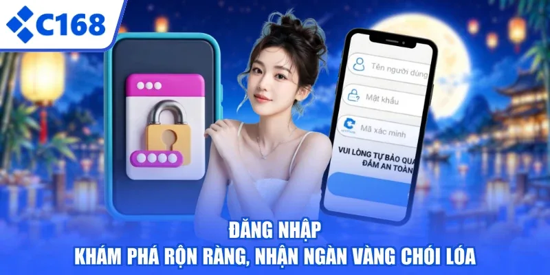Đăng Nhập - Khám Phá Rộn Ràng, Nhận Ngàn Vàng Chói Lóa