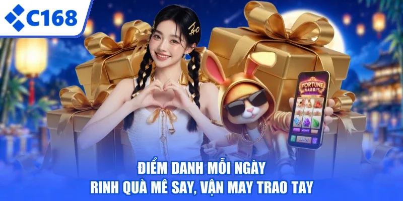 Điểm Danh Mỗi Ngày - Rinh Quà Mê Say, Vận May Trao Tay