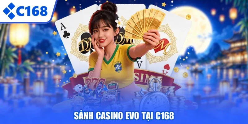 Sảnh Casino EVO tại C168
